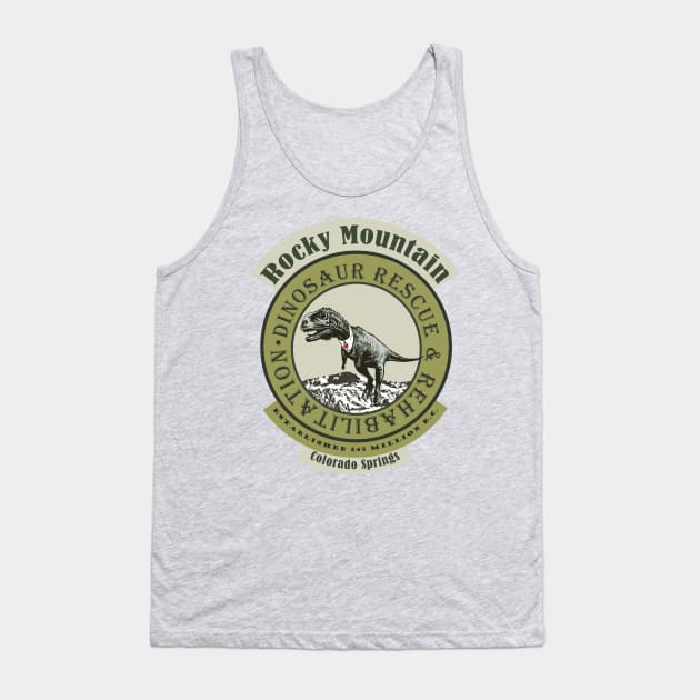 Dino Rescue and Rehabilitation Tank Top by BGartmanStudio